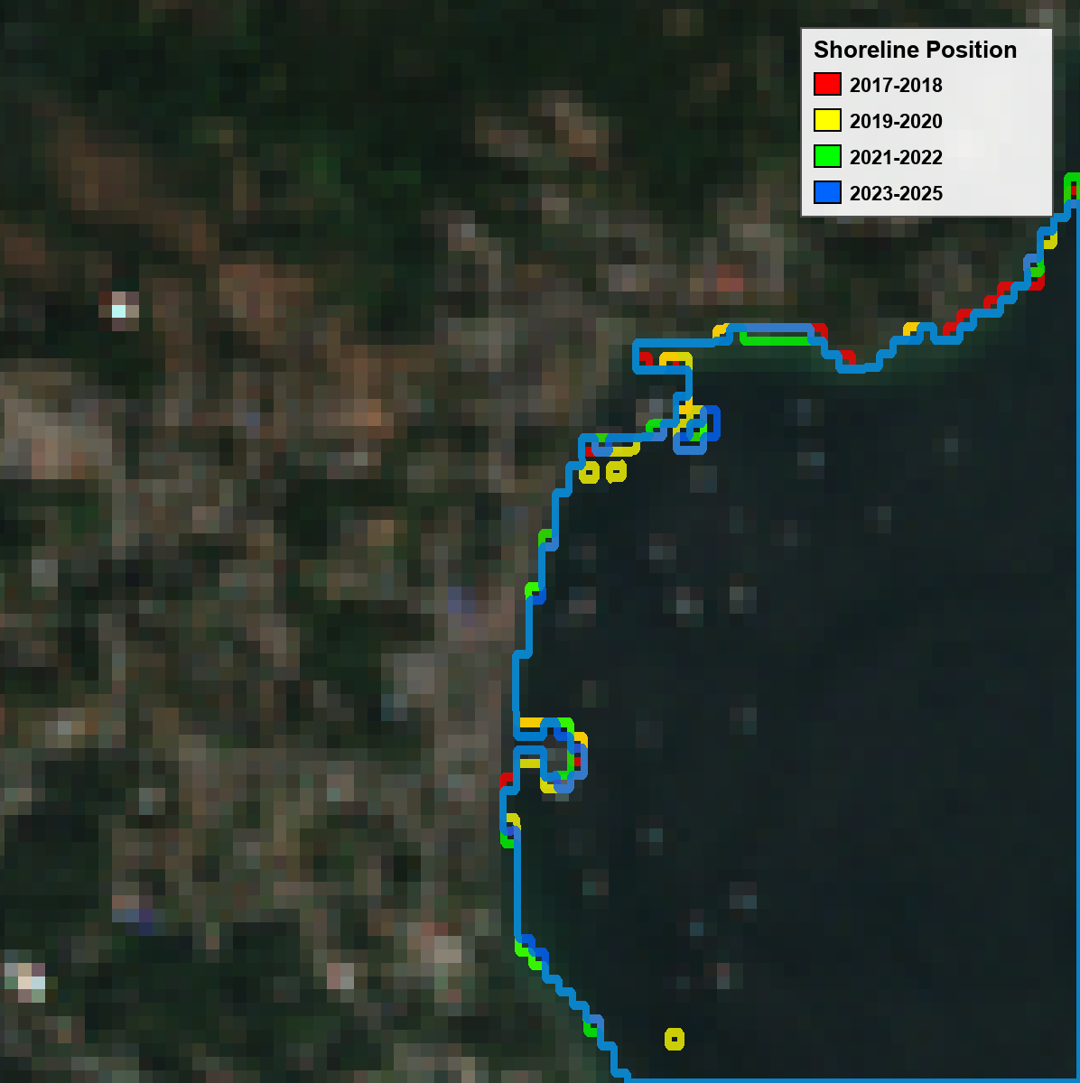 Shoreline Risk Analysis Visualization